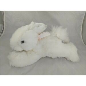 Jerry Elsner White Rabbit Plush 13 Inch Stuffed Animal Toy